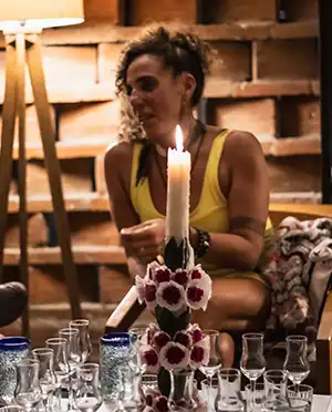 Mezcal Tasting Oaxaca. Rosita de Borracho.